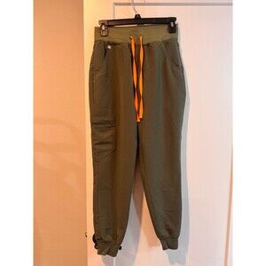 Figs Zamora joggers xs petite nursing scrubs moss color